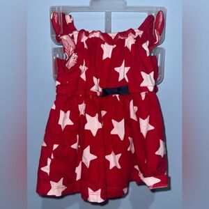 Carter's Red and White Elastic Diaper Cover